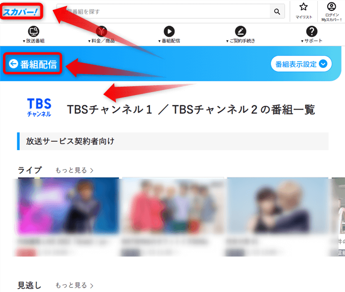アイナナ「リヴァーレのライブ映像」はスカパー番組配信対応のためネット視聴可能