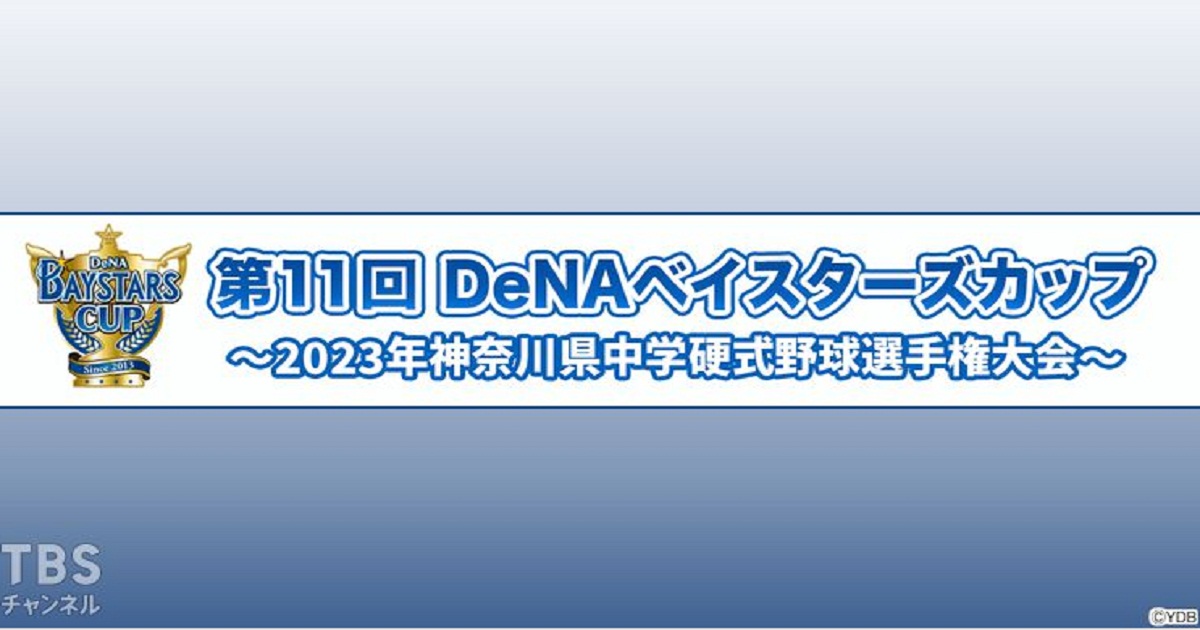 2023DeNAベイスターズカップの放送・配信視聴方法