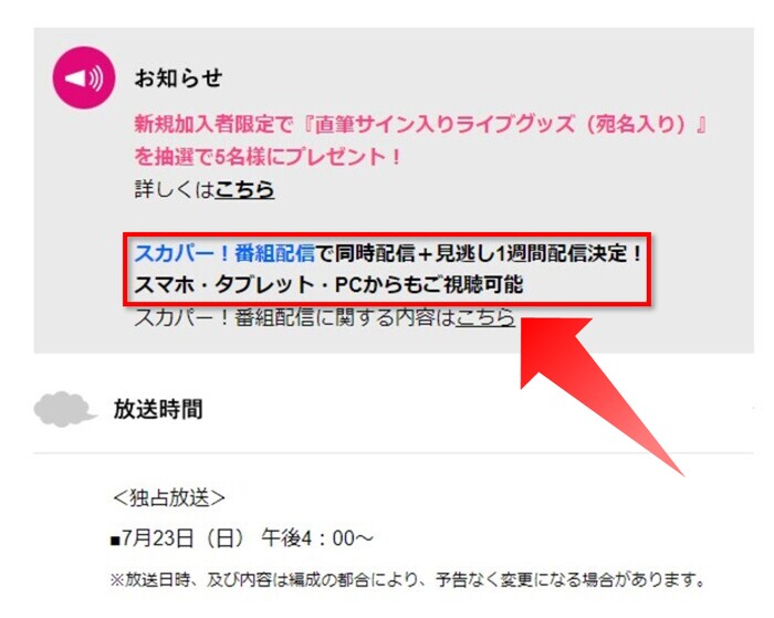 HANAZAWA KANA Live 2023 “Not As Dramatic As…”はスカパー番組配信対応のためネット視聴可能