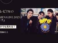DISH// ARENA LIVE 2023「HAPPY？」動画を見逃し配信視聴する方法