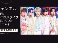 ENHYPEN（エンハイプン） WORLD TOURライブ「FATE IN JAPAN 東京ドーム」の放送・配信視聴方法